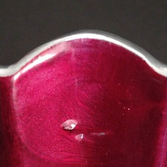 Julia Knight Peony 12" Round Deep Bowl Pomegranate - Picture 9 of 13